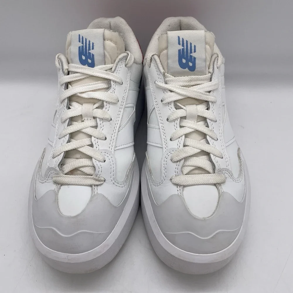 New Balance Mens 7 Shoes CT302 White True Red CT302LH Athletic Sneakers Platform